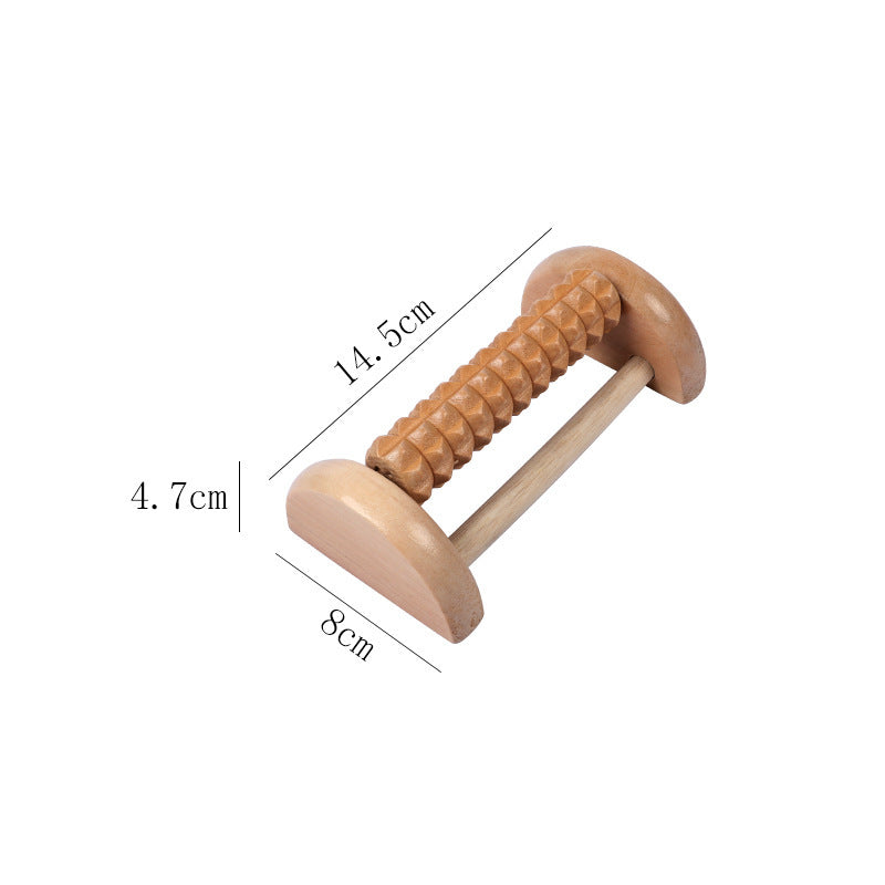 Large Wooden Acupoint Foot Massager