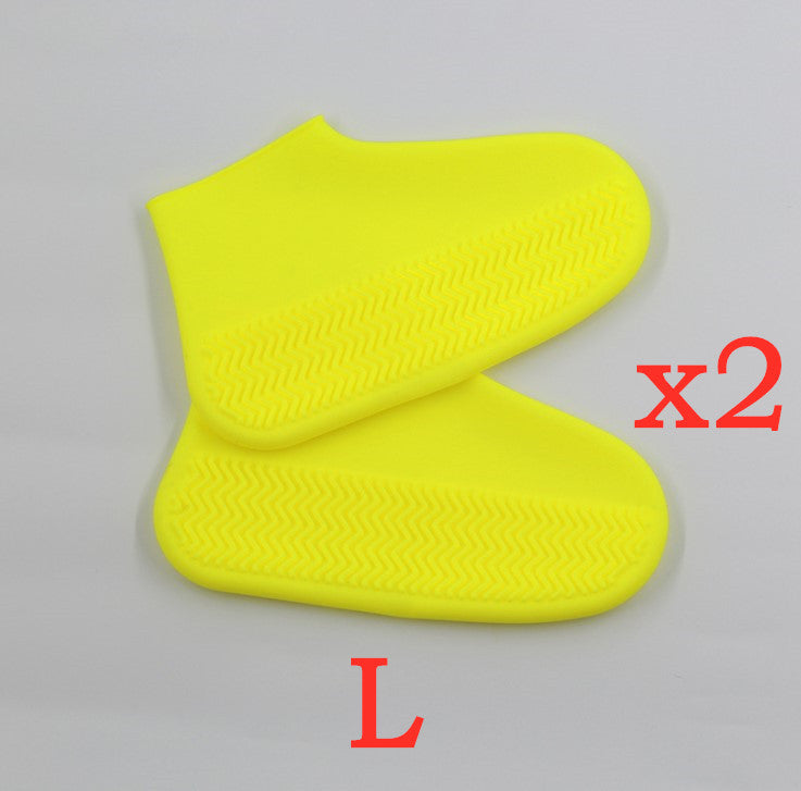 Slip-on Rubber Shoe Covers - Rain Booties