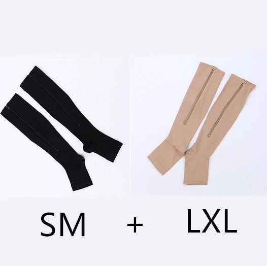 Zip Up Compression Socks