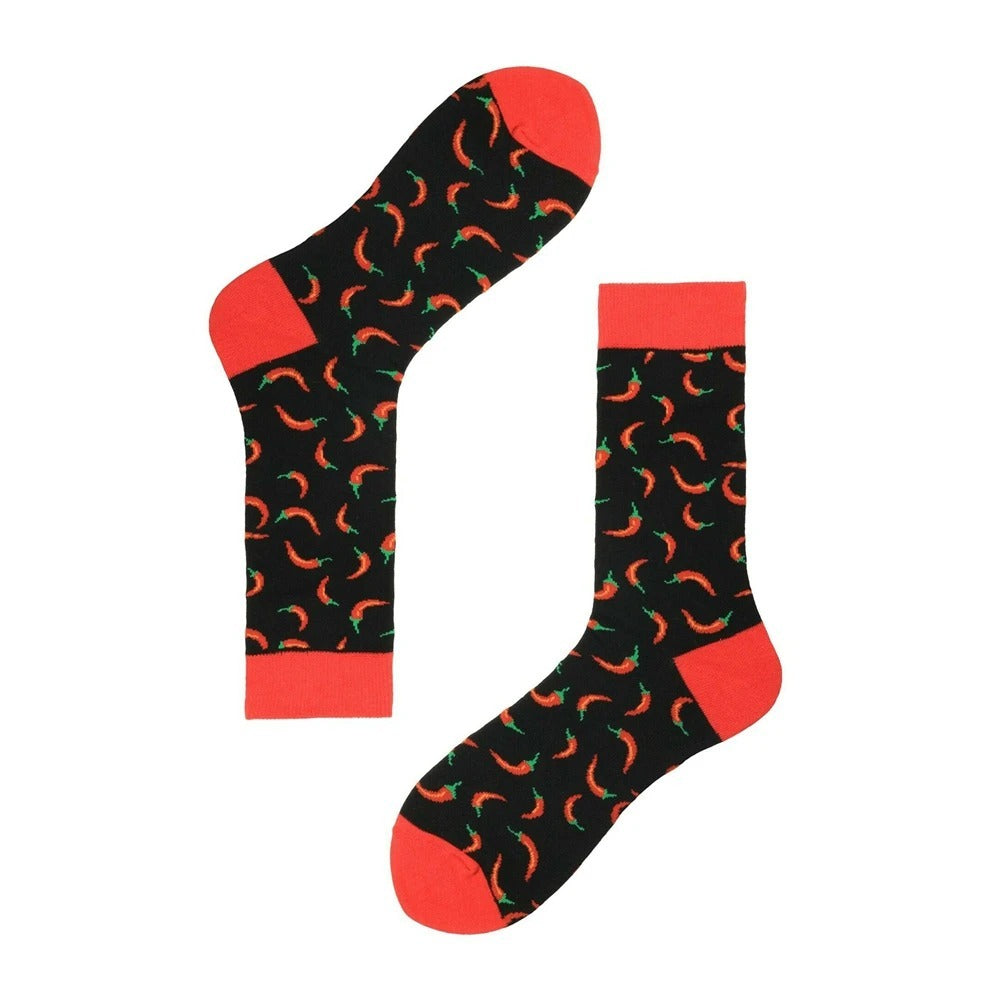 Fun Print Men's Dress Socks