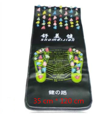 Foot Massage Mat Blood Circulation Relieve Pain Simulation Cobblestone Reflexology Walk Stone Mat