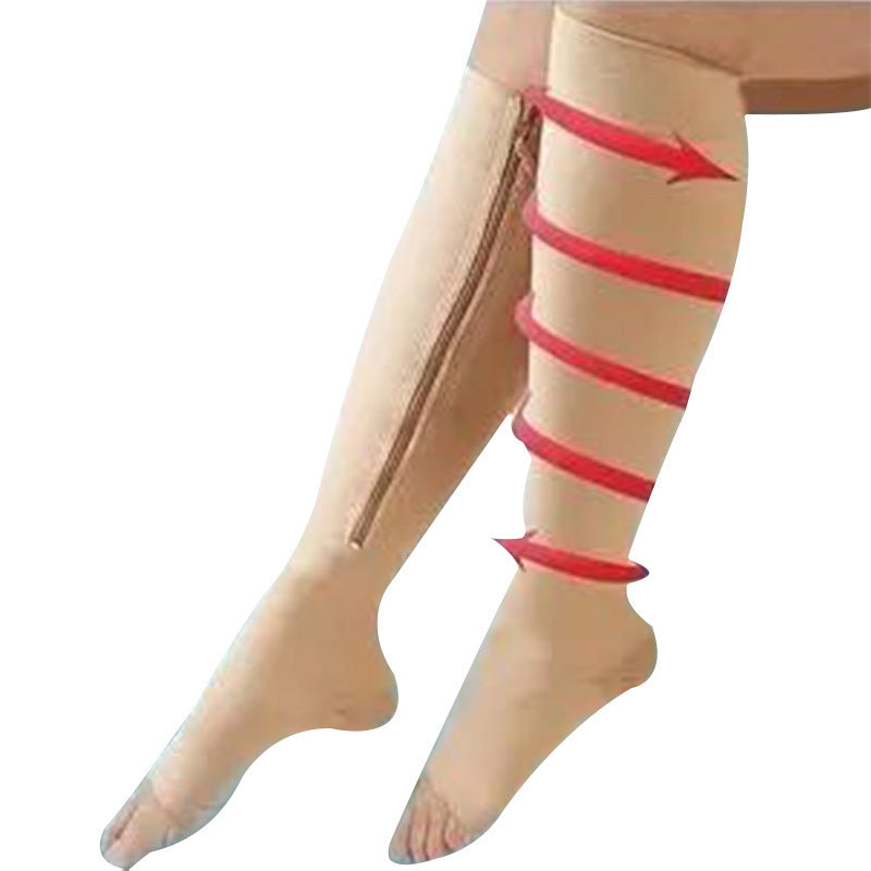 Zip Up Compression Socks