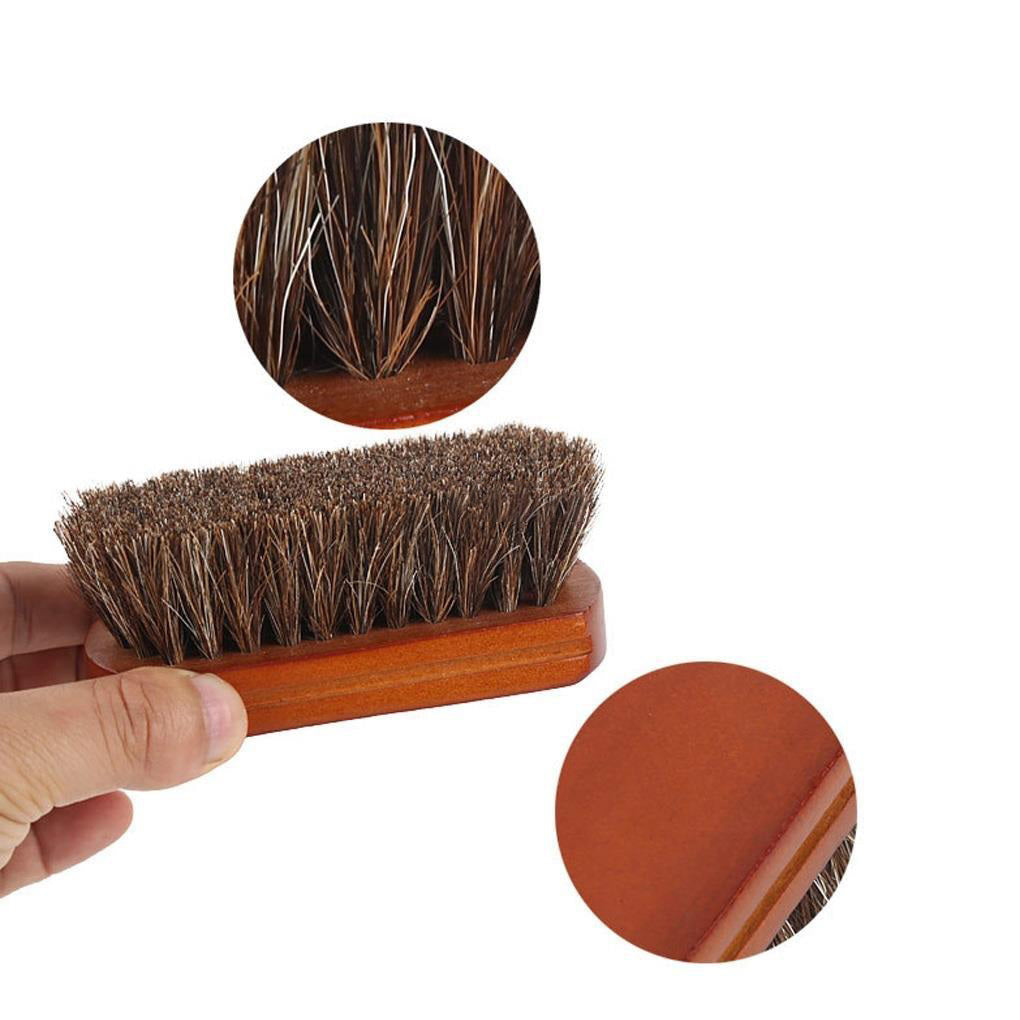 Horsehair Shoe Shine Brush