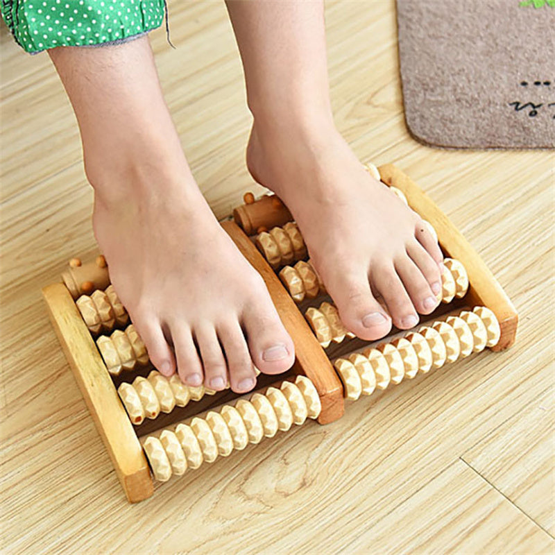 Wooden Foot Massager Roller