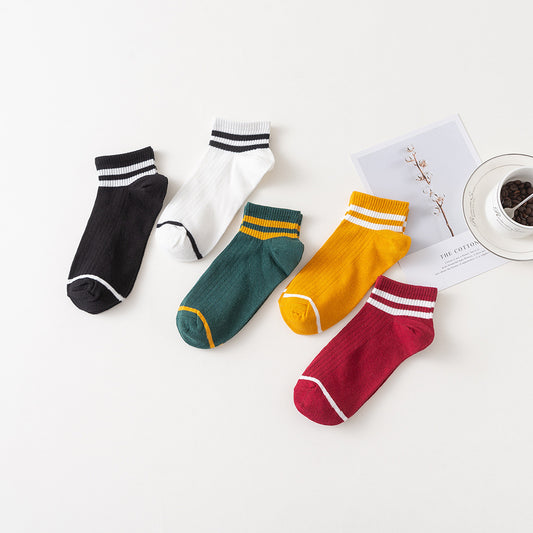 Women's Colorful Ankle Tube Socks