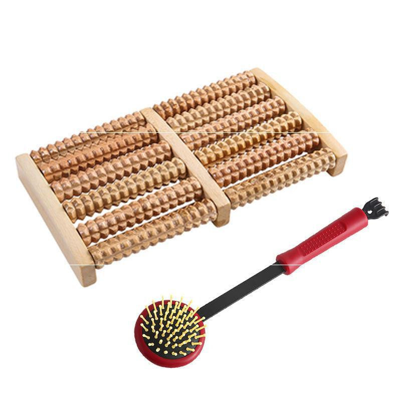 Wooden Foot Massager Roller