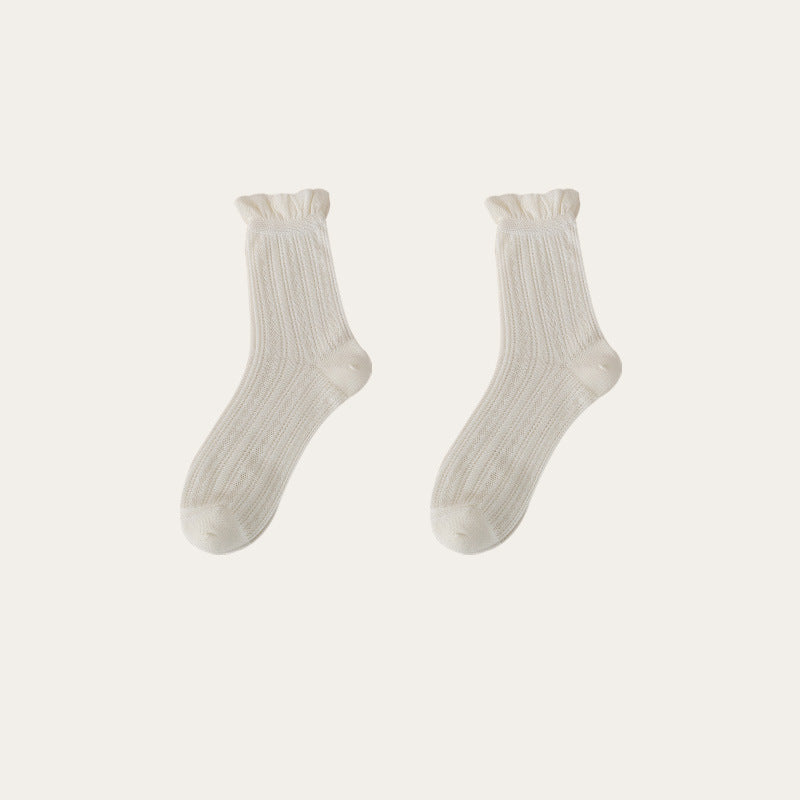 Ruffle Lace Socks