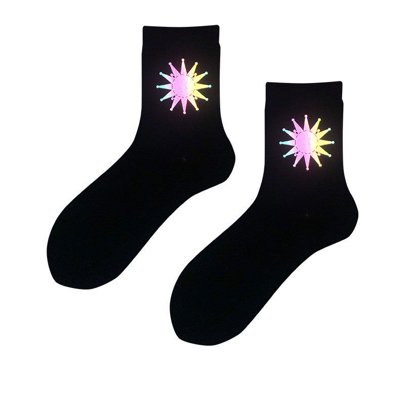 Reflective Tube Socks