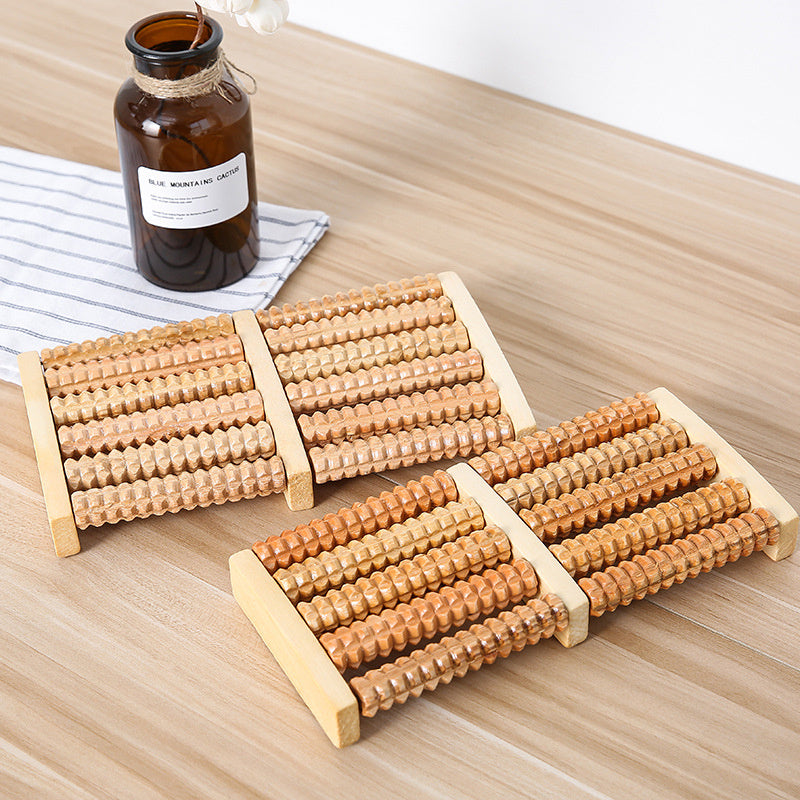 Wooden Foot Massager Roller