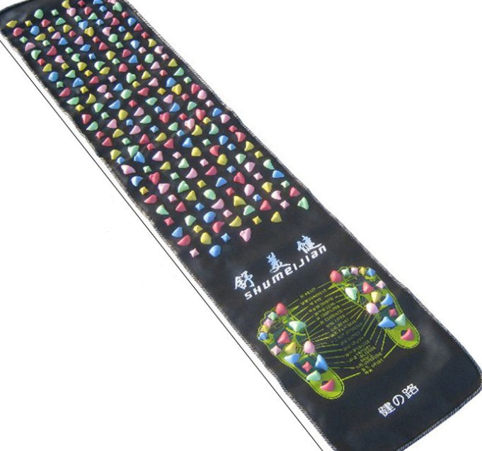 Foot Massage Mat Blood Circulation Relieve Pain Simulation Cobblestone Reflexology Walk Stone Mat