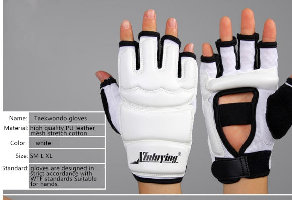 Hand and Foot Gloves and Guards for Boxing MMA - Taekwondo