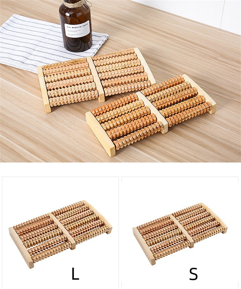 Wooden Foot Massager Roller