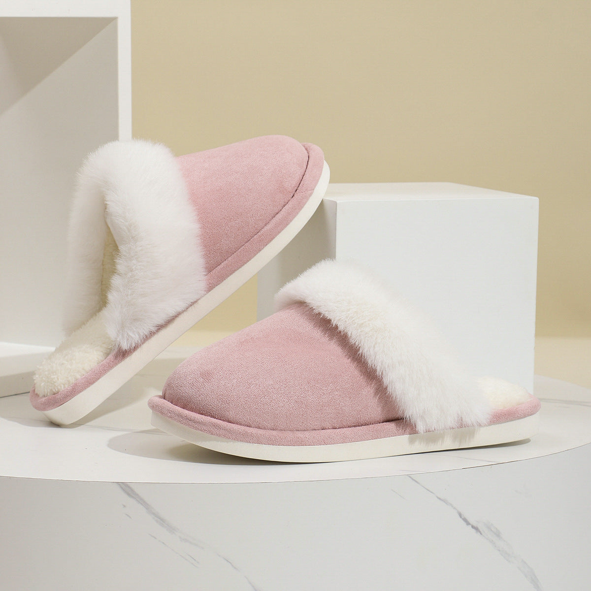 Fuzzy Slipper House Shoes