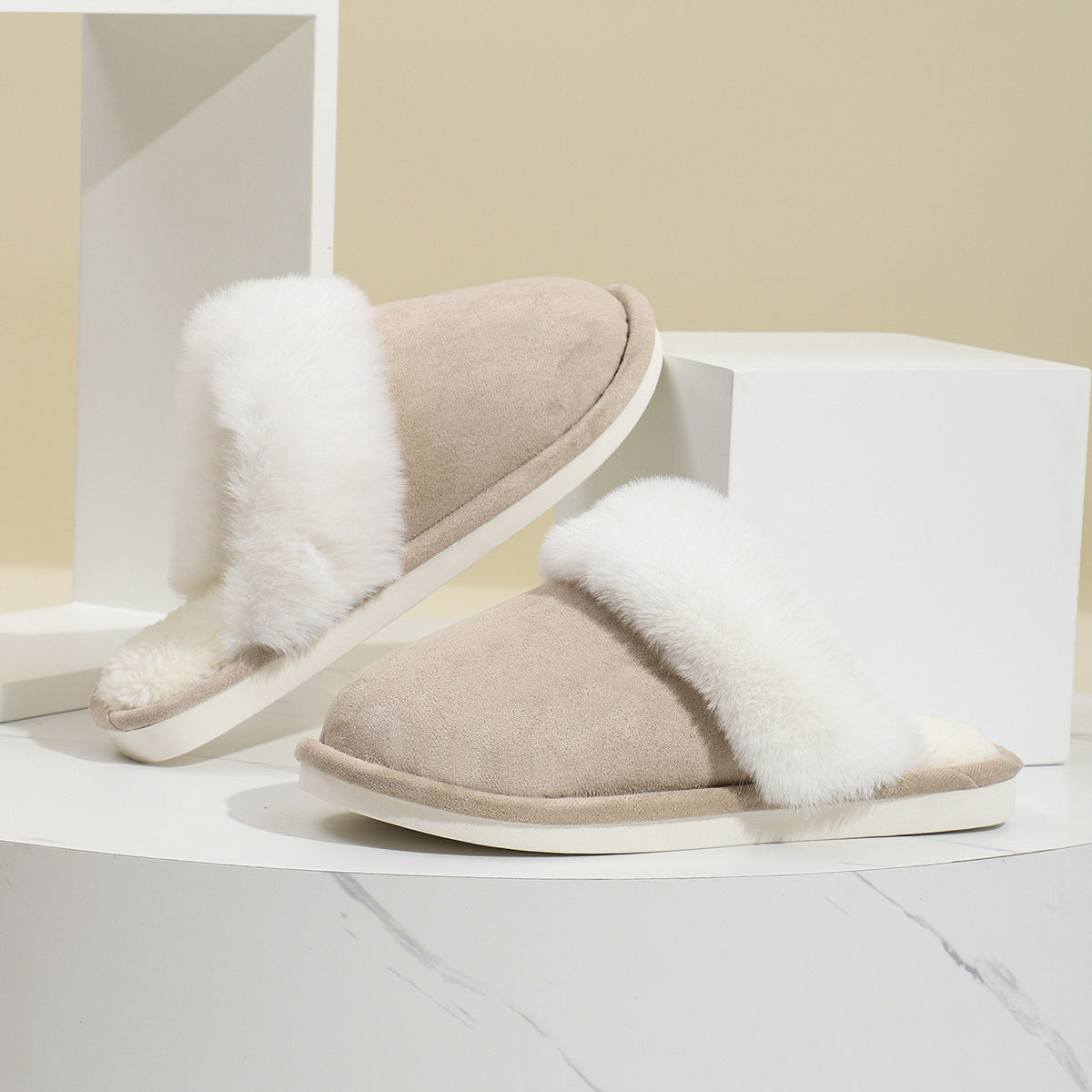 Fuzzy Slipper House Shoes