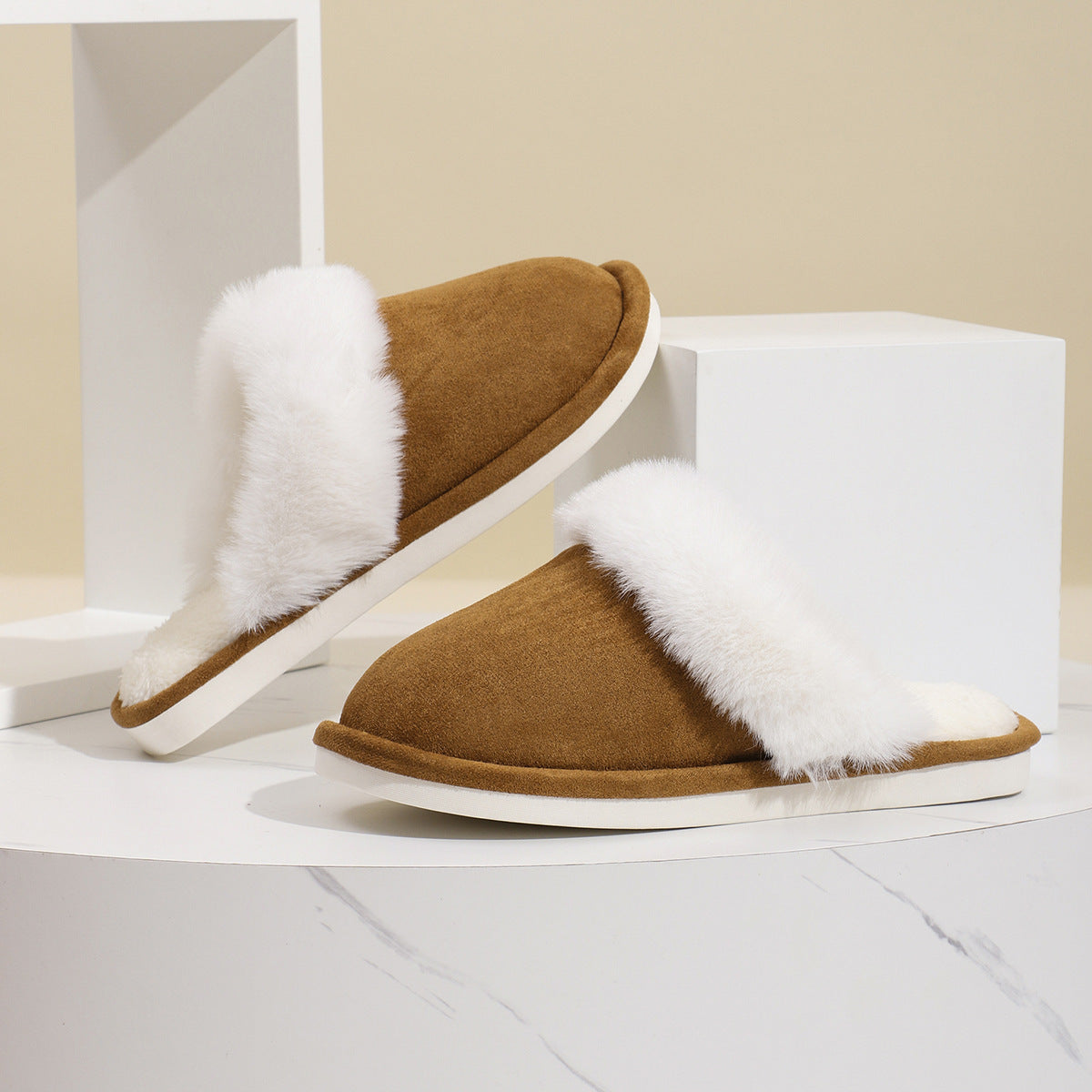 Fuzzy Slipper House Shoes