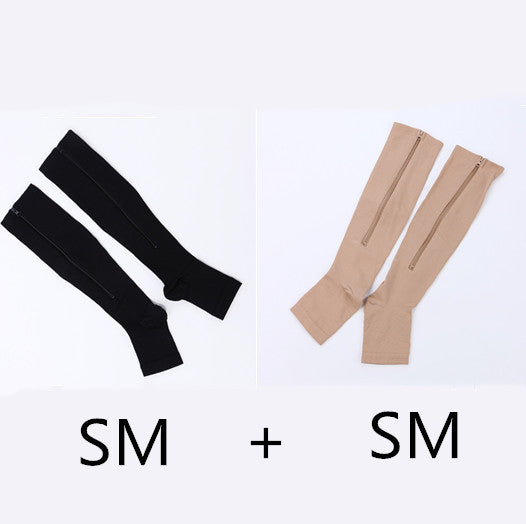 Zip Up Compression Socks