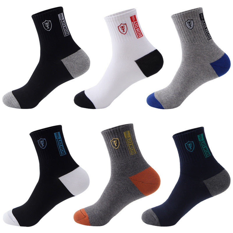 Sweat-absorbing Cotton Socks