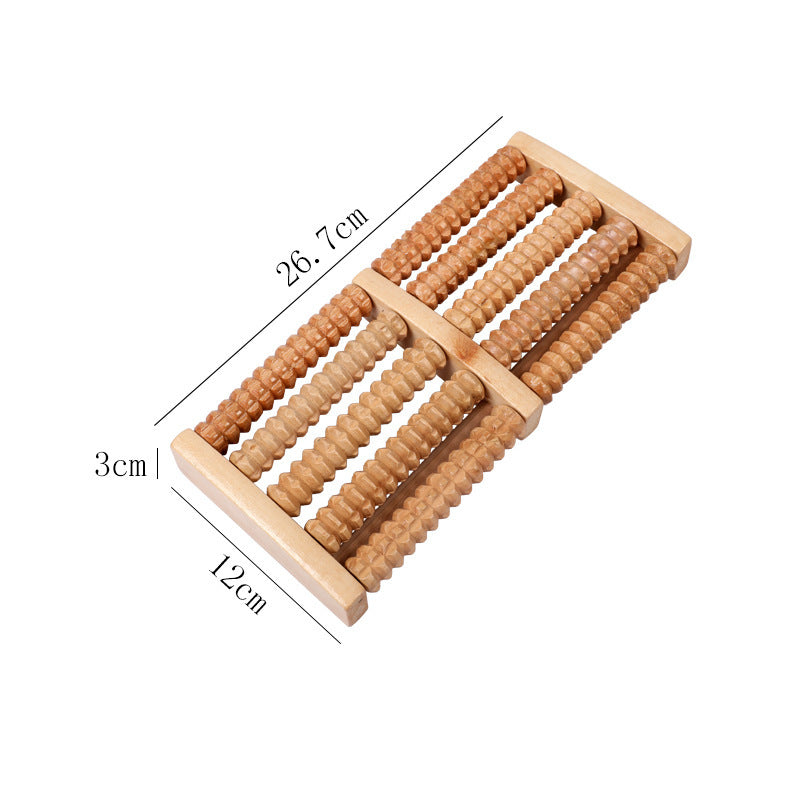 Large Wooden Acupoint Foot Massager