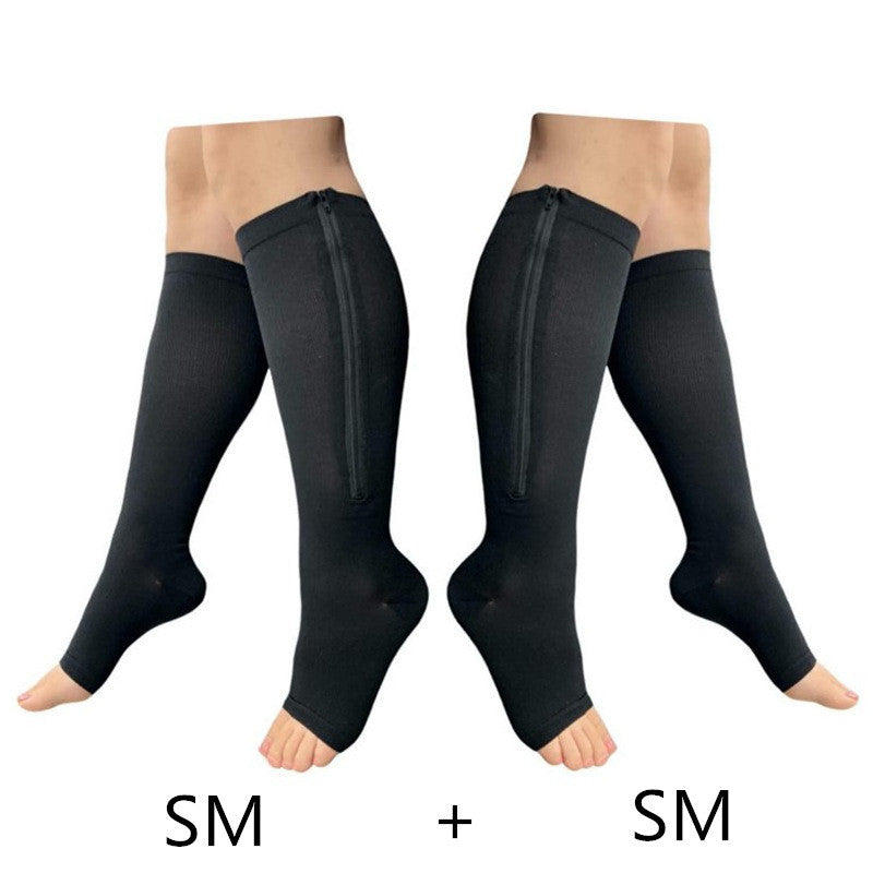 Zip Up Compression Socks