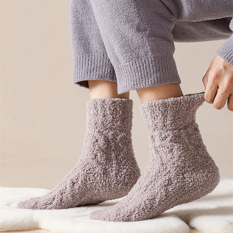 Fuzzy Fleece Socks